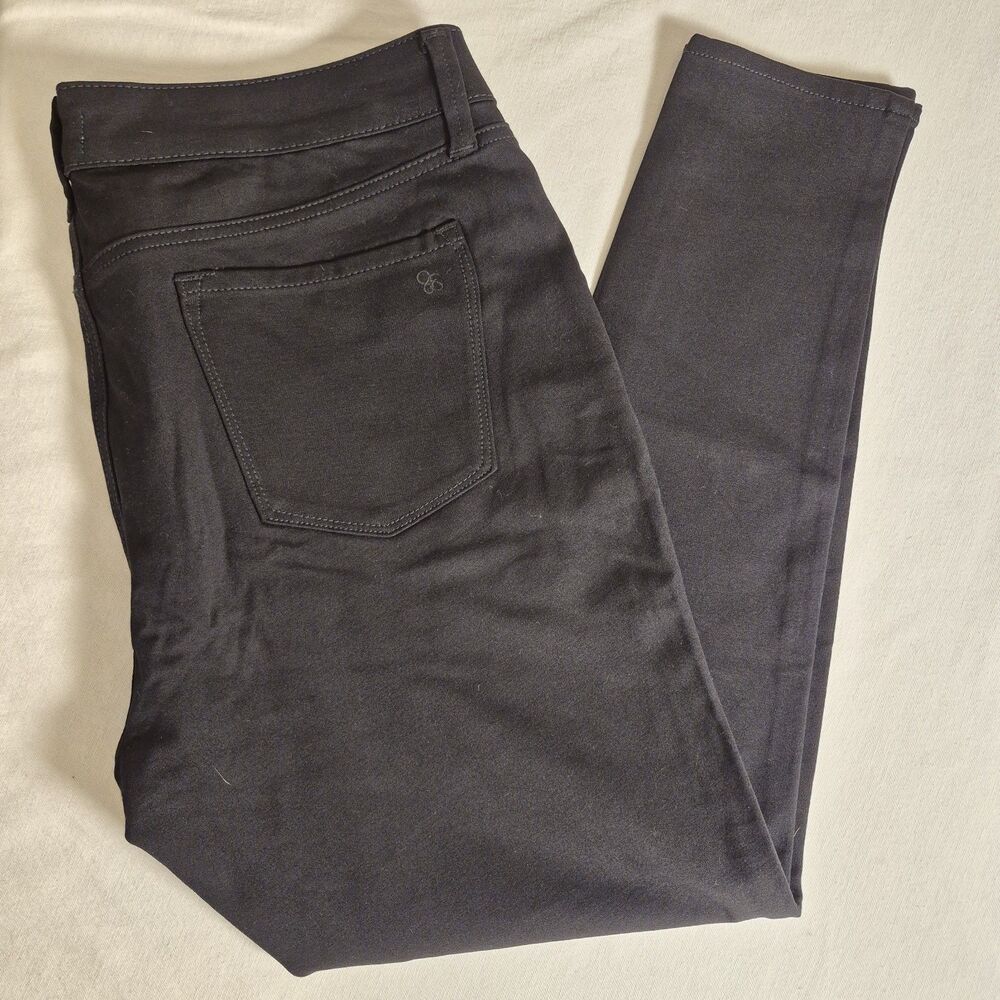Jessica Simpson Women's Kiss Me Super Skinny Stretch Pants Size 16W Black
